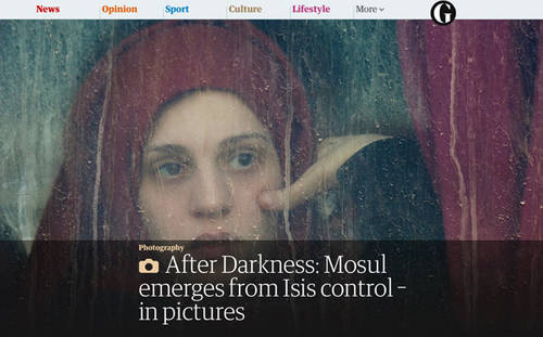 Abbie Trayler-Smith’s work on women’s lives after ISIS featured on The Guardian website