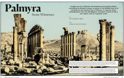 Carlos Spottorno’s ‘Palmyra, the other side’ nominated for a European Press Prize