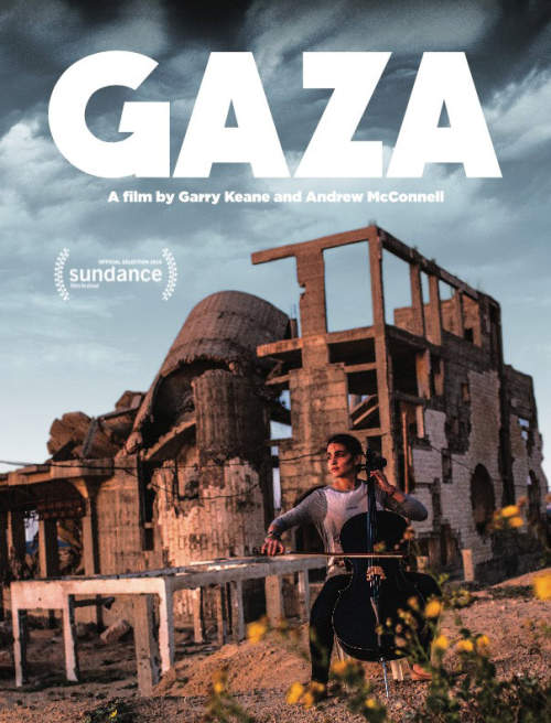 GAZA, by Andrew McConnell and Garry Keane, showing in Bradford, UK