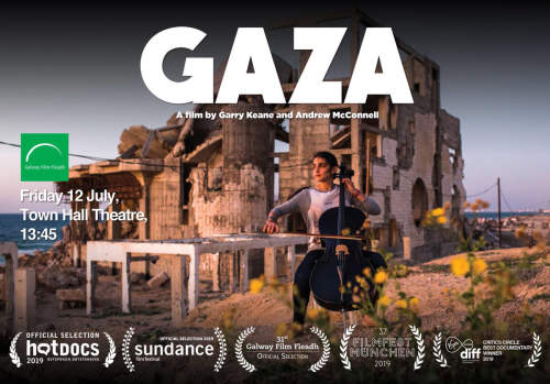 Andrew McConnell & Garry Keane’s GAZA showing at Galway Town Hall Theatre