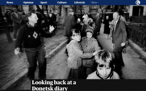 Adam Hinton featured on The Guardian website