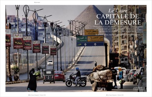 Pascal Maitre’s Cairo published in Le Figaro magazine