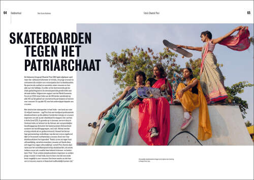 Chantal Pinzi in One World magazine, Netherlands