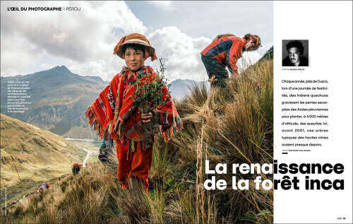 Musuk Nolte published in GEO magazine, France